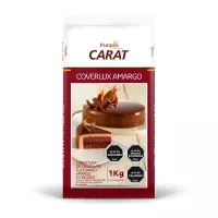 Cobertura de Chocolate Amargo, Carat Coverlux, 1 Kilogramo PURATOS 4106110