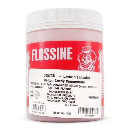 Saborizante para Algodon de Azucar Sabor Lima Limon de 463 Gramos GOLD MEDAL 3457