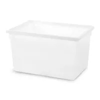 Caja Blanca para Almacenamiento de Polipropileno 18 x 26 x 15 Pulgadas MASTER CHEF SB6438PP