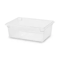 Caja para Almacenamiento de Alimentos de Policarbonato 18 x 26 x 6 Pulgadas MASTER CHEF SB6415PC