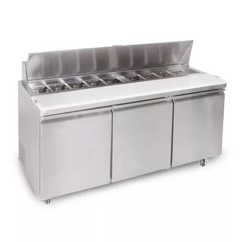 Mesa de Preparacion de 3 Puertas de 180 Centimetros U-STAR SCL3-E-HC