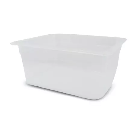 Bandeja Transparente de Polipropileno de 1/2 x 6 Pulgadas MASTER CHEF 2126P