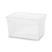 Caja para Almacenamiento de Alimentos de Policarbonato 18 x 26 x 15 Pulgadas MASTER CHEF SB6438PC