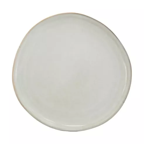 Plato Redondo de Ceramica 26.5 Centimetros Beige BELLARTE LDX-P00340