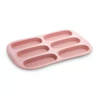 Molde de Silicon para Mini Baguettes con 6 Cavidades TESCOMA 629510