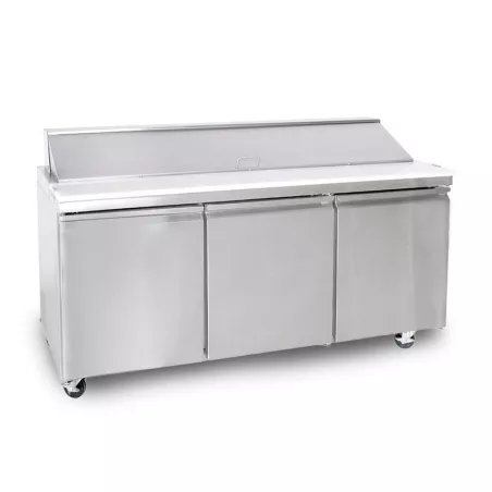 Mesa de Preparacion de 3 Puertas de 180 Centimetros U-STAR SCL3-E-HC