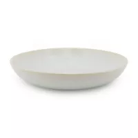 Bowl Redondo de Ceramica 20 x 4 Centimetros Beige BELLARTE LDX-W00440