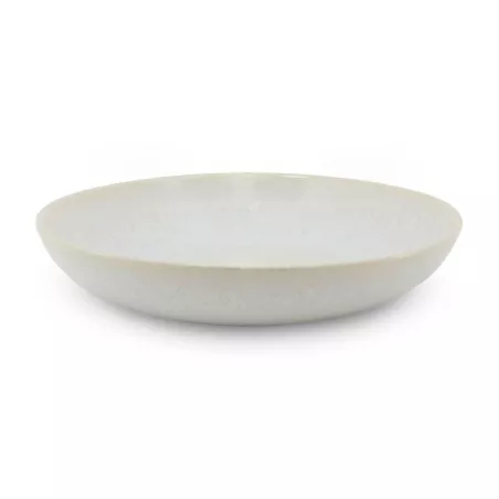 Bowl Redondo de Ceramica 20 x 4 Centimetros Beige BELLARTE LDX-W00440