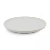 Plato Redondo de Ceramica 21 Centimetros Beige BELLARTE LDX-P00604