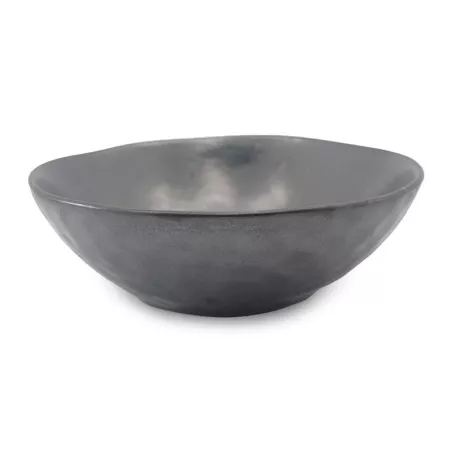 Bowl Redondo de Ceramica 17.5 x 5.5 Centimetros Negro BELLARTE LDX-W00201
