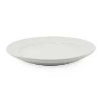 Plato Redondo de Ceramica 27.7 Centimetros Blanco BELLARTE LDX-P00565