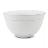 Bowl Redondo de Ceramica 15.5 x 9 Centimetros Blanco BELLARTE LDX-W00409
