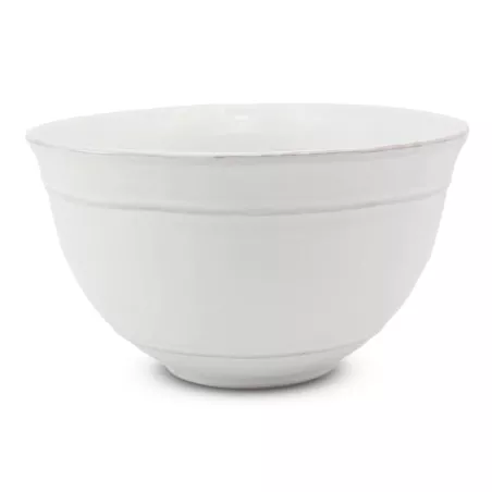 Bowl Redondo de Ceramica 15.5 x 9 Centimetros Blanco BELLARTE LDX-W00409