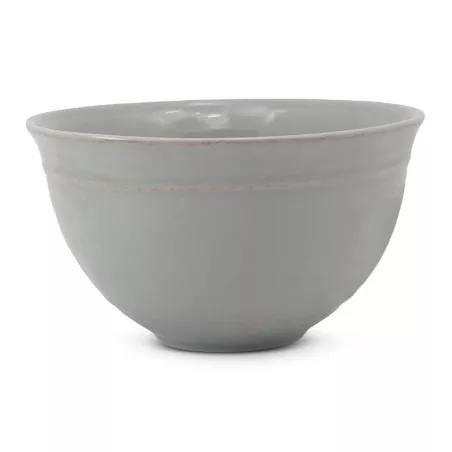 Bowl Redondo de Ceramica15.5 x 9 Centimetros Gris Claro BELLARTE LDX-W00424