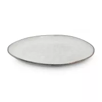 Plato Redondo de Ceramica 27.8 Centimetros Beige BELLARTE LDX-P00192