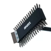 Cepillo Parrillero Doble de Acero Inoxidable de 8.55 Pulgadas CARLISLE 4029000 2