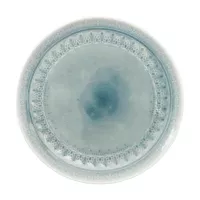 Plato Redondo de Ceramica 27 Centimetros Verde BELLARTE LDX-P00133 2