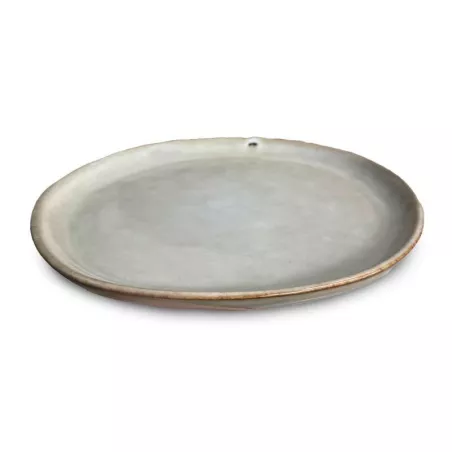 Plato Redondo de Ceramica 20.5 Centimetros Beige BELLARTE LDX-P00341