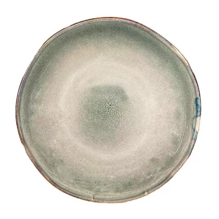 Bowl Redondo de Ceramica 18 x 5 Centimetros Verde Claro BELLARTE LDX-W00253
