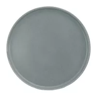 Plato Redondo de Ceramica 20.8 Centimetros Gris BELLARTE LDX-P00390 2