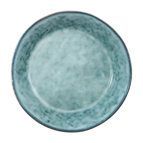 Bowl Redondo de Ceramica 16 x 4.5 Centimetros Azul BELLARTE LDX-W00401