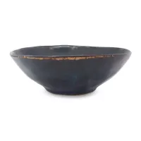 Bowl Redondo de Ceramica 20 x 7 Centimetros Azul BELLARTE LDX-W00016
