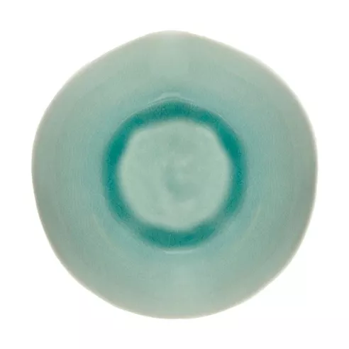 Bowl Redondo de Ceramica 20.3 x 4.7 Centimetros Verde BELLARTE LDX-W00096