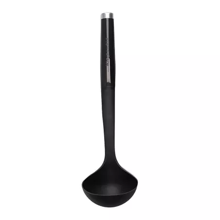 Cucharon Clasico de Nylon Negro 32 Centimetros KITCHEN AID KCG006OHOBE