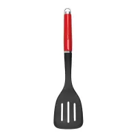 Espatula Ranurada de Nylon con Puno Rojo KITCHEN AID KAG002OHERE