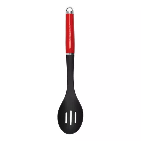 Cuchara Ranurada de Nylon con Puno Rojo KITCHEN AID KAG004OHERE