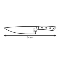 Cuchillo de Chef Azza de 20 Centimetros TESCOMA 884530 2