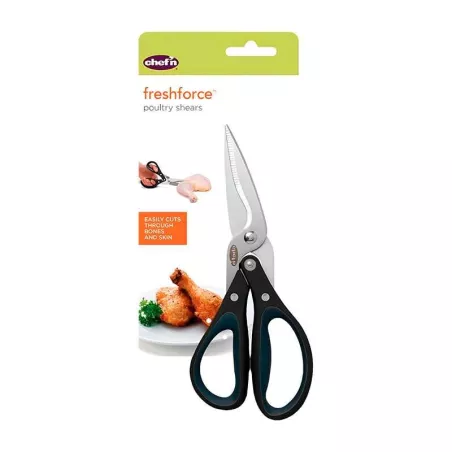 Tijeras para Aves de Acero Inoxidable Negra CHEFN 103-880-271