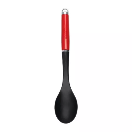 Cuchara Solida de Nylon con Puno Rojo KITCHEN AID KAG003OHERE