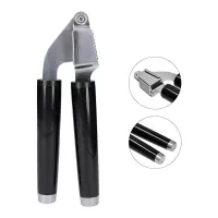 Prensa Clasica para Ajo de Acero Inoxidable con Puno Negro KITCHEN AID KCG132OHOBE 2