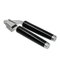 Prensa Clasica para Ajo de Acero Inoxidable con Puno Negro KITCHEN AID KCG132OHOBE