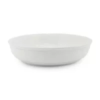 Bowl Redondo de Ceramica 21.5 x 5 Centimetros Blanco BELLARTE LDX-W00408