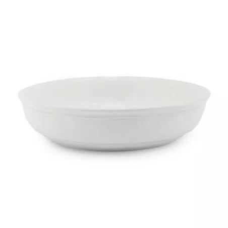 Bowl Redondo de Ceramica 21.5 x 5 Centimetros Blanco BELLARTE LDX-W00408