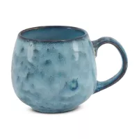 Jarra de Ceramica de 350 Mililitros Azul BELLARTE LDX-B00169