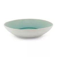 Bowl Redondo de Ceramica 20.3 x 4.7 Centimetros Verde BELLARTE LDX-W00096