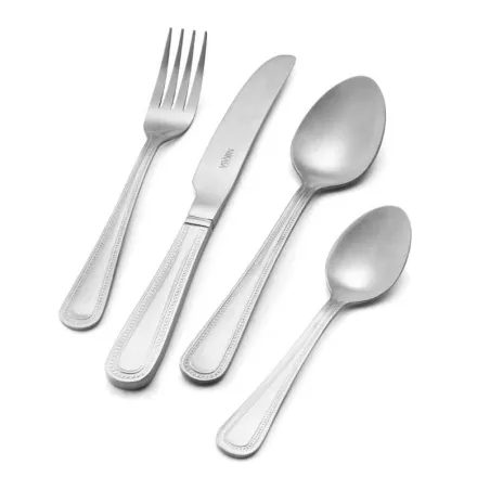 Cubiertos Portobello de Acero Inoxidable, Set de 16 Piezas MIKASA MKCUTPORT16PC