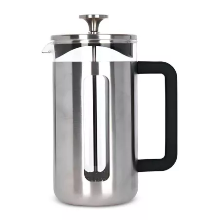 Cafetera Pisa de 8 Tazas con Acabado de Cromo Brillante LA CAFETIERE LCPISA8CPSIL