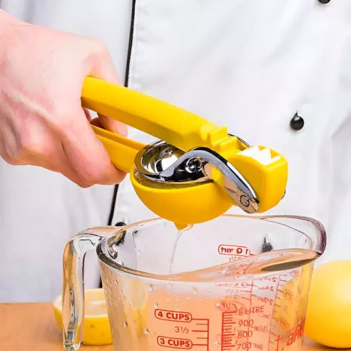 Exprimidor de Citricos Manual  Amarillo CHEFN 102-159-017-E