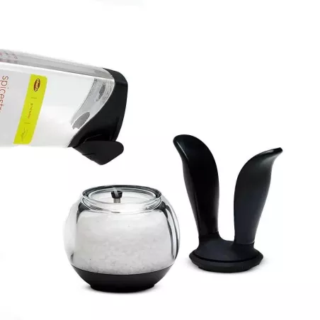 Salero Bola con Agarradera Negra CHEFN 101-237-001