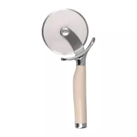 Roldana para Pizza de Acero Inoxidable con Puno Crema KITCHEN AID KAG113OHACE