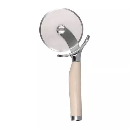 Roldana para Pizza de Acero Inoxidable con Puno Crema KITCHEN AID KAG113OHACE
