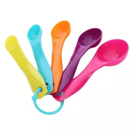 Cuchara de Medir de Colores 5 Piezas MASTER CHEF B0050802