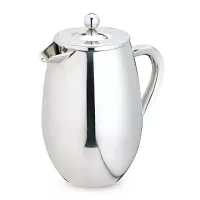 Cafetera Doble Pared de Acero Inoxidable de 3 Tazas LA CAFETIERE LCDBLSS3CUP