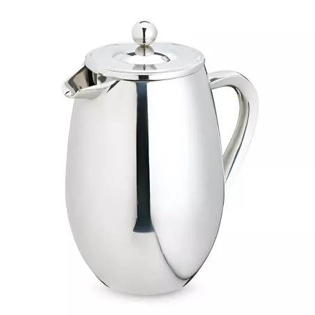 Cafetera Doble Pared de Acero Inoxidable de 3 Tazas LA CAFETIERE LCDBLSS3CUP