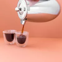 Cafetera Doble Pared de Acero Inoxidable para 8 Tazas LA CAFETIERE LCDBLSS8CUP 2