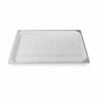 Bandeja Vapor y Frituras de Acero Inoxidable 50 x 30 Centimetros UNOX GRP815